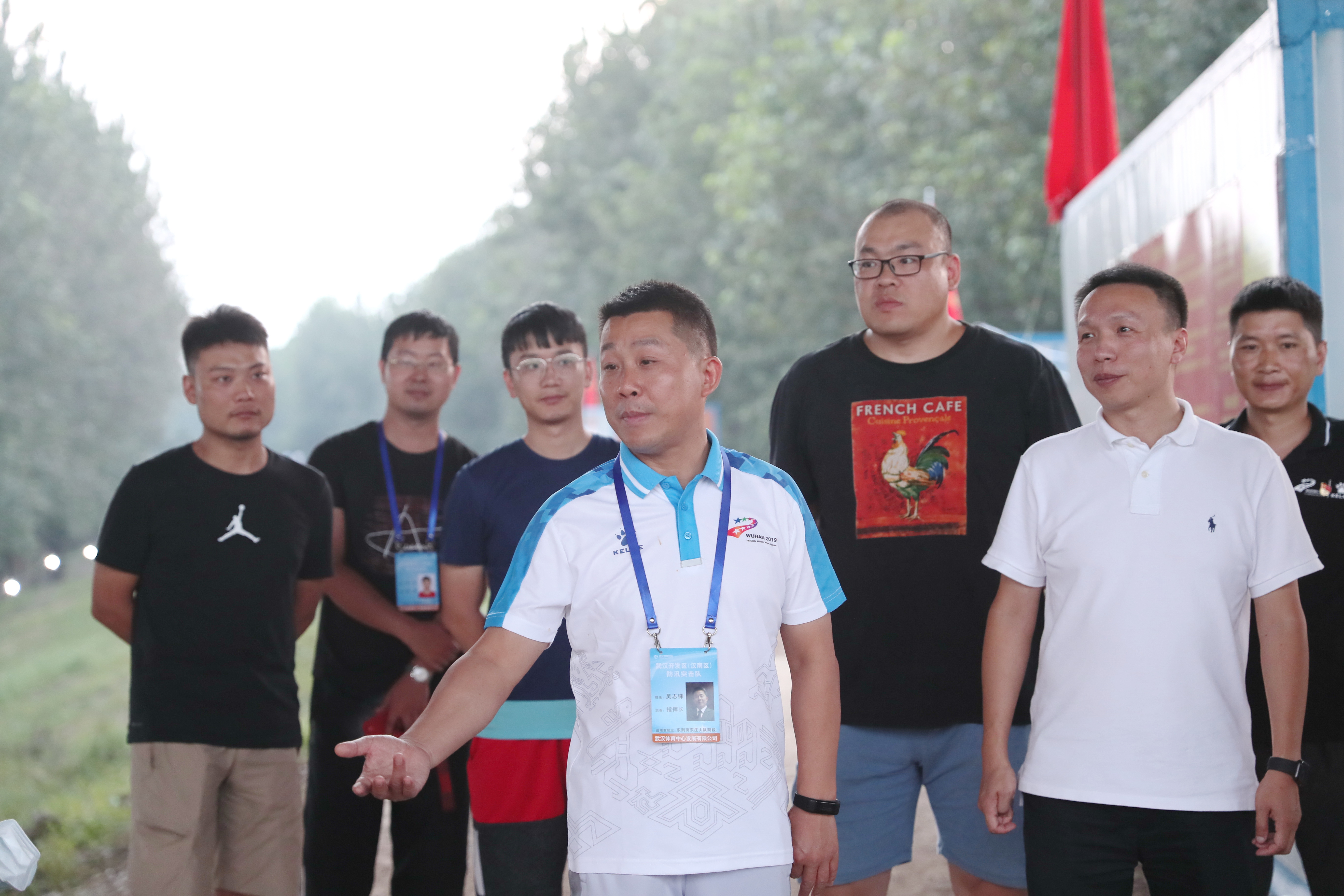 新聞特寫：不忘汛情，夜上堤防(圖8)