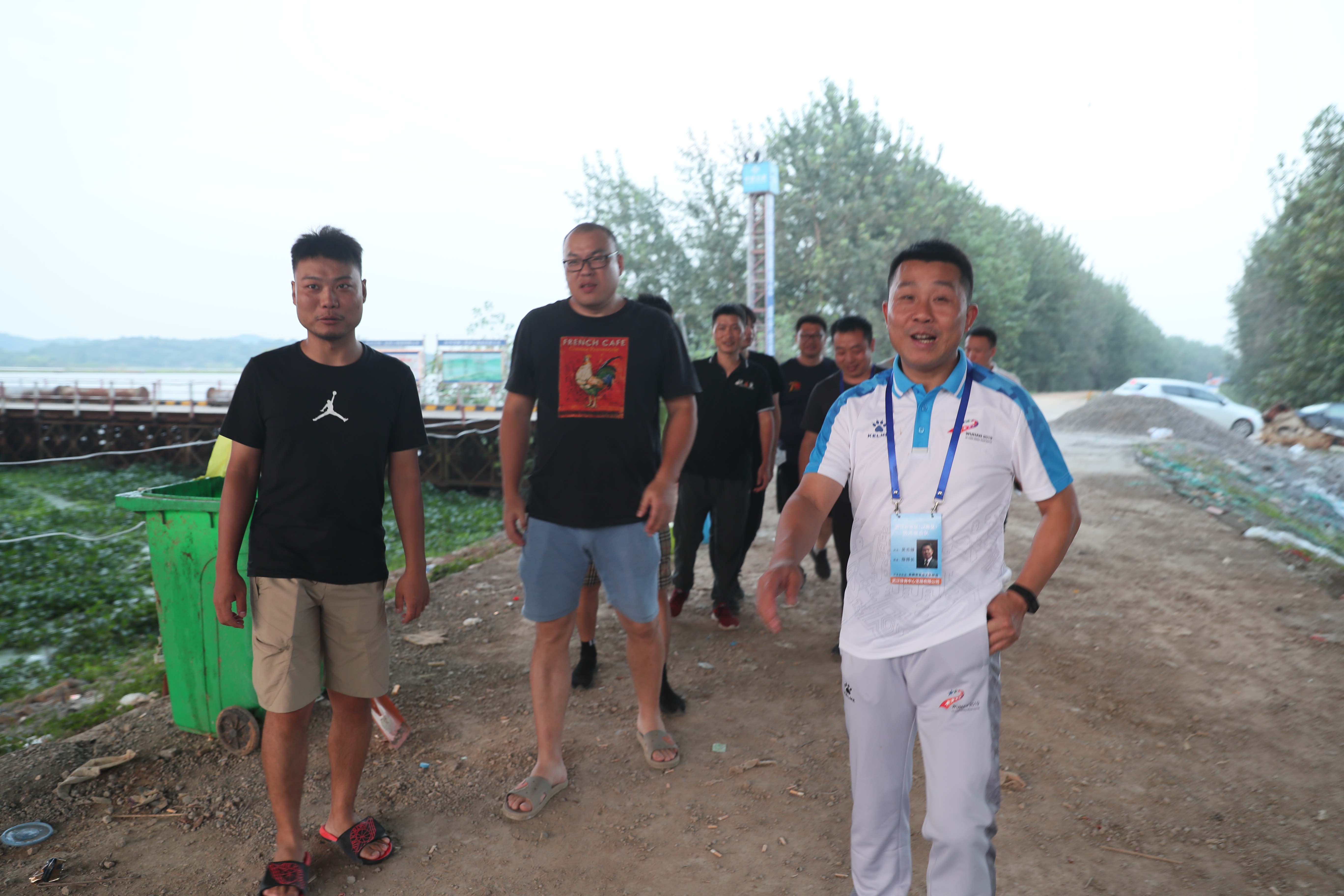 新聞特寫：不忘汛情，夜上堤防(圖10)